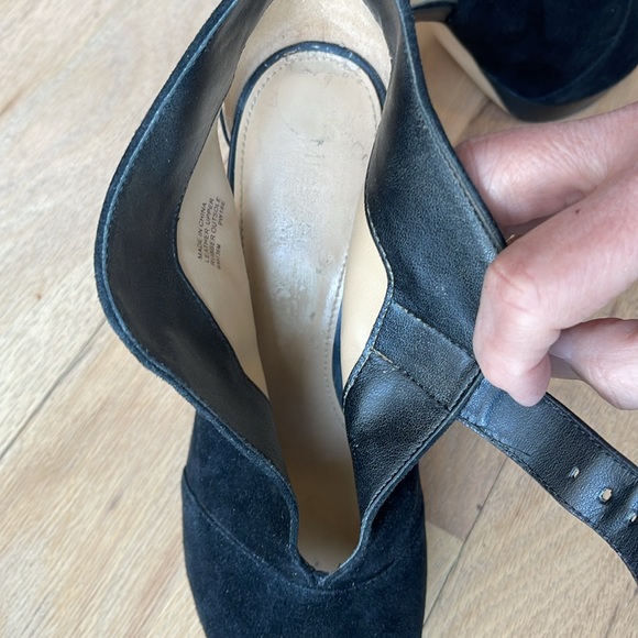 Michael Kors Isabella peep toe suede bootie shoes - Picture 10 of 10